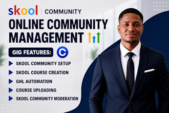setup skool community skool course creation skool credit repair and membership