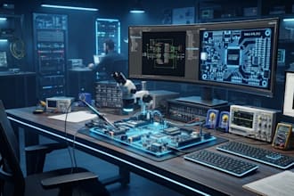 design embedded hardware, pcb design firmware development, altium, and kicad