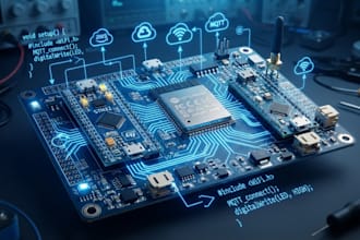 design embedded firmware stm32, arduino, iot, and rf pcb