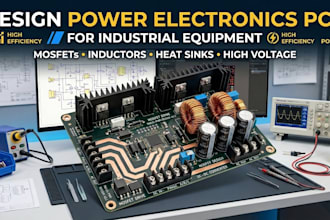 design power electronics pcb for industrial equipment