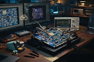 be your  embedded firmware expert esp32, stm32, arduino, iot and rf pcb
