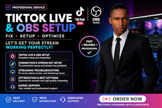 fix tiktok live obs streaming and connection issues