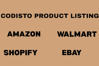 integrate codisto with shopify, ebay, amazon and walmart