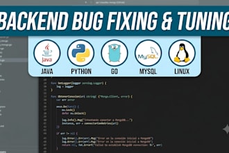 deploy, fix, or configure your java python or go app on vps