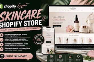 beauty shopify store skincare website shopify store skincare shopify store