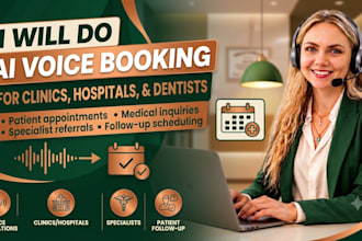 an ai voice agent for medical appointment booking