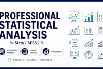 do professional statistical analysis using stata, spss and r