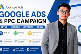 set up and manage google ads PPC campaigns