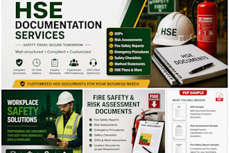 icreate hse and fire safety documents