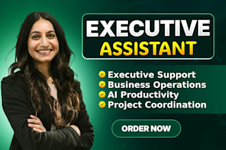 be your executive virtual assistant for ceos and founders