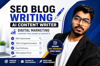 write SEO blog posts and ai articles