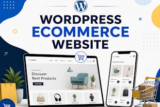 create a wordpress ecommerce website