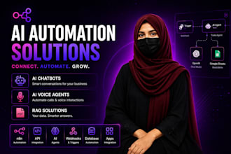 build ai chatbots, ai voice agents, and rag solutions
