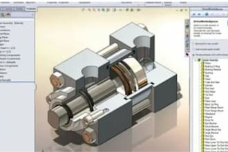create parametric designs and 3d cad models for manufacturing