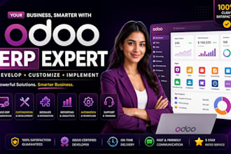 develop, customize and implement odoo erp for your business