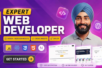 your expert web developer for react, nextjs and javascript websites