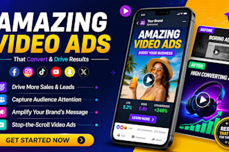 create short video ads for facebook, instagram, ecommerce
