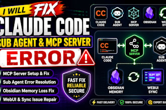 fix jarvis sub agent error claude code cli mcp server obsidian memory loss webui