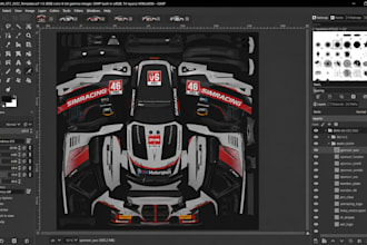 design your iracing livery, acc livery and custom car livery