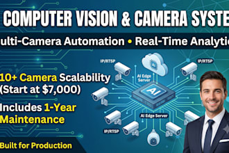 build custom ai computer vision and multi camera automation system