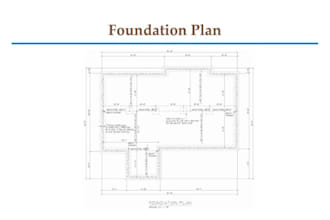 do structural framing and foundation drawings for permit