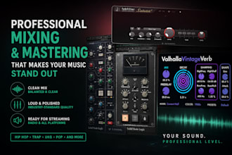 mix and master your track industry sound