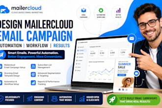 design mailercloud email campaign mailercloud automation mailercloud workflow