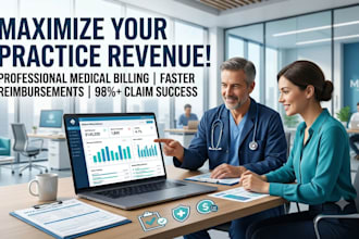 do medical billing, revenue cycle management, ar and denial management