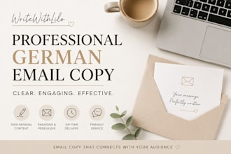 write professional german emails for your business