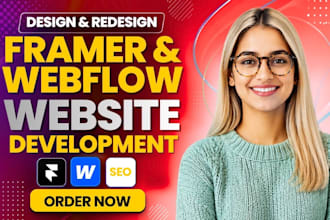 design framer website webflow website design figma to framer as framer developer