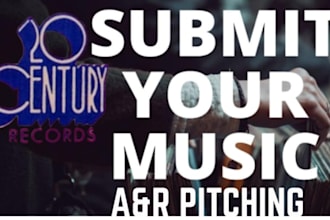 build your record label strategy and a r submission plan