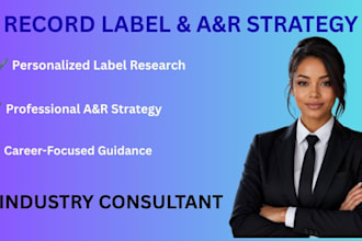 build your record label strategy and a r submission plan