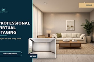 virtually stage your real estate photos