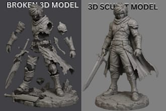 fix stl file, create, edit stl file, modify stl file for 3d printing, bambu lab