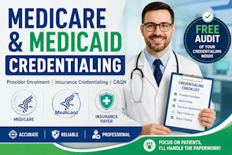 complete medicare medicaid provider credentialing