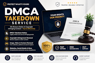 remove copyright infringement with dmca takedown