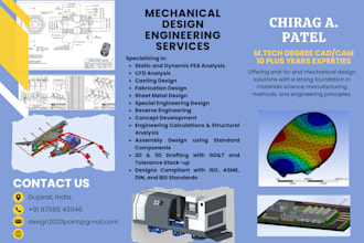 design and develop manufacturing ready mechanical products