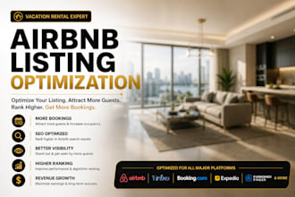 optimize your airbnb listing to increase bookings