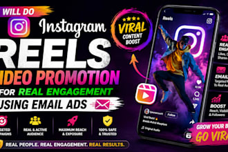 do legit instagram reels video promotion for real engagement using email ads