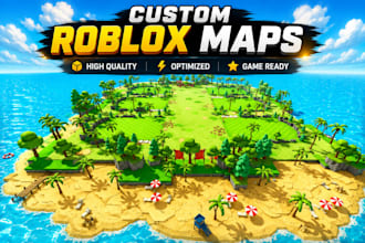 create roblox low poly maps
