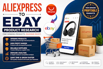 do aliexpress to ebay product research for dropshipping