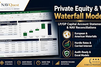 prepare lp gp capital account statements and waterfall