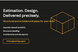 do quantity estimation and structural building planning