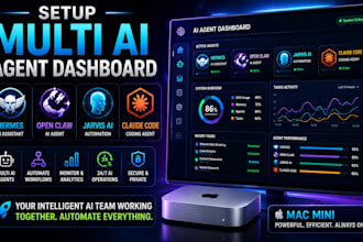 fix install setup open claw ai agent build jarvis ai assistant custom dashboard