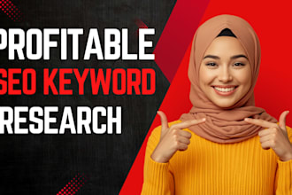 do keyword research, website audit and  competitor analysis