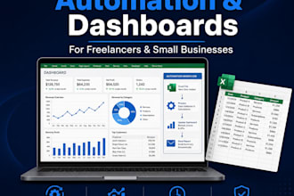automate your reports and build monthly dashboards