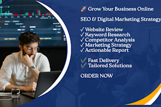 create a customized SEO and digital marketing strategy