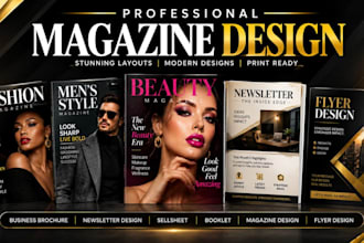 magazine design, newsletter layout, flyer, catalogue in affinity publisher