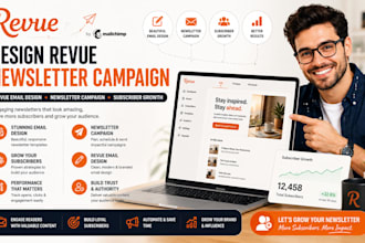 design revue newsletter campaign revue email design revue subscriber growth