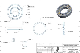create professional 2d technical and manufacturing drawings